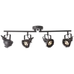 Brilliant LED-Spot 4er Jesper Schwarz -Angebote Licht Welt Store ill led gu10 5w de4 drehb4
