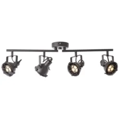 Brilliant LED-Spot 4er Jesper Schwarz -Angebote Licht Welt Store ill led gu10 5w de4 drehb6