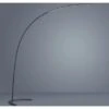 Trio LED-Stehleuchte Bogen Shanghai Schwarz